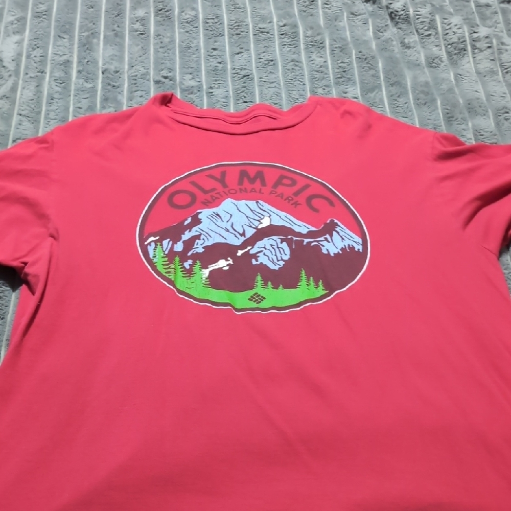 Columbia Red Sportswear Shirt